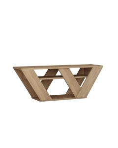 HANAH HOME TV polica Pipralla Oak - 182347