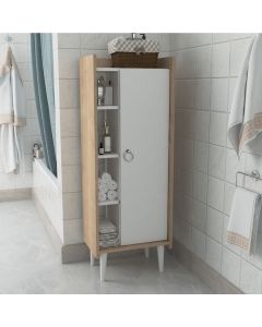 HANAH HOME Kupatilski ormarić Lagomood Ruby, krem/bela