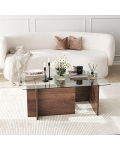 HANAH HOME Sto za dnevnu sobu Escape Walnut - 182412