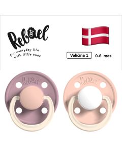 REBAEL varalice za bebe, 0-6 mes, 2 komada, Puder roze, RBL18241427