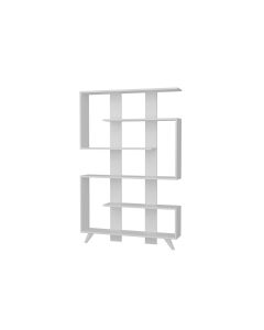 HANAH HOME Polica za knjige Rain White - 182470