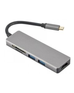 FAST ASIA Adapter TIP C na HDMI+2xUSB 3.0+SD/Micro SD - 182719