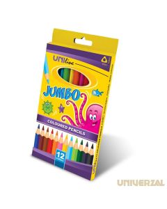 UNI LINE Drvene boje Jumbo 1/1 bojice na komad - 55000-1