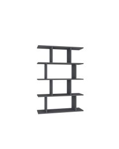 HANAH HOME Polica za knjige Harmon Anthracite - 183178