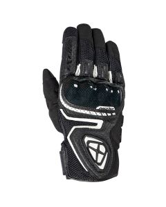 IXON Rs5 air black white rukavice - 18317IXOBKWL