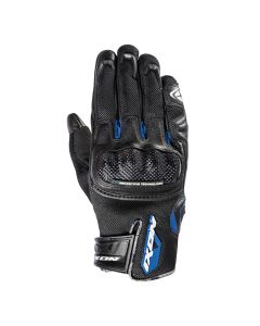 IXON Rise air black blue rukavice - 18319IXOBKBL