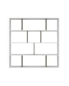 HANAH HOME Polica za knjige Hodbi White Wenge