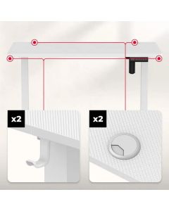 Huzaro Hero 7.9 Beli Električni podesivi sto