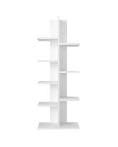 HANAH HOME Polica za knjige Tree White - 183421
