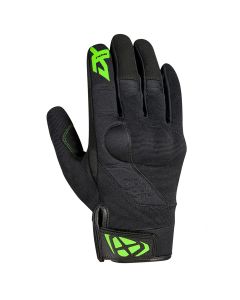 IXON Delta black green rukavice - 18344IXOBKGL