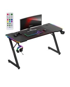 Huzaro Hero 3.3 Crni RGB Gaming sto 140x60cm