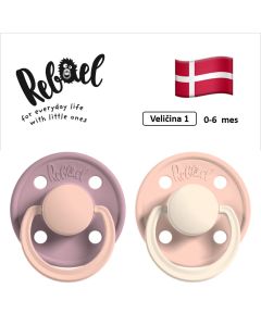 REBAEL varalice za bebe, 0-6 mes, 2 komada, Puder roze, RBL18441422