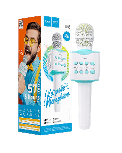 HOCO Mikrofon Bežični karaoke, 1200 mAh, BK5 Cantando, plava - 18449-1