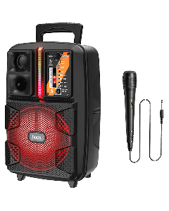 HOCO Bežični Bluetooth zvučnik sa mikrofonom - BS37 Dancer, crna - 18450