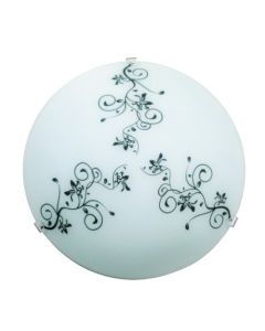 Rabalux Plafonjera Bloomy E27 1x MAX 60W bela (1847) - 1847-1