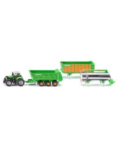 SIKU Traktor Deutz sa setom prikolica Joskin Anhängerset - 1848