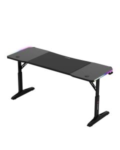 Huzaro Hero 4.6 Crni RGB Podesivi Gaming sto 160x60cm