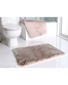VIKTORIJA Kupatilski set prostirki roze - VLK000184-rozeboja