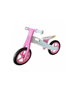TROTY Bicikl balance drveni Balanserro roze - 185284-1
