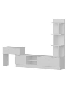 HANAH HOME TV polica Team White - 185794-1