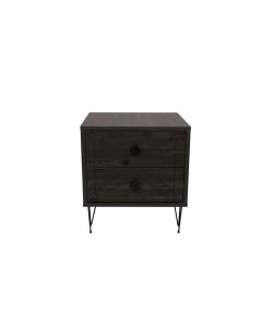 HANAH HOME Noćni ormarić Luna, braon - 185836