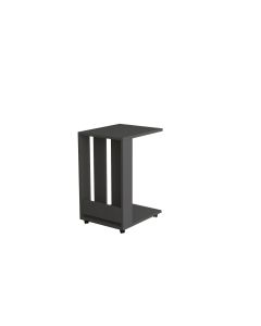 HANAH HOME Sto sa točkićima Edi Anthracite - 185920