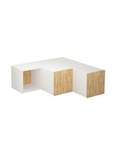 HANAH HOME TV polica Compact White Oak - 185973
