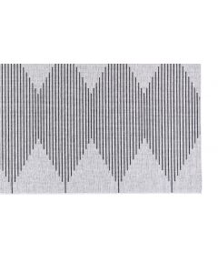 Conceptum Hypnose Tepih 22835A Fresco Black White - 186166