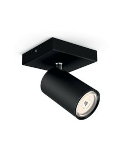 PHILIPS Spot lampa Kosipo crna sa 1x5,5W GU10 - 18692-1
