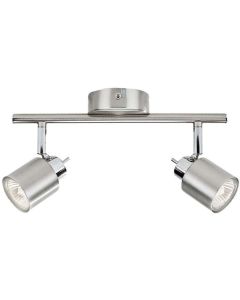 PHILIPS Spot lampa Meranti mat hrom 2x35W GU10 - 18755-1