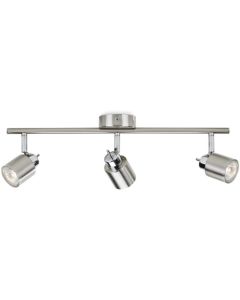 PHILIPS Spot lampa Meranti mat hrom 3x35W GU10 - 18756