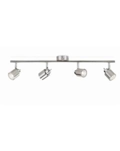 PHILIPS Spot lampa Meranti mat hrom 4x35W GU10 - 18758