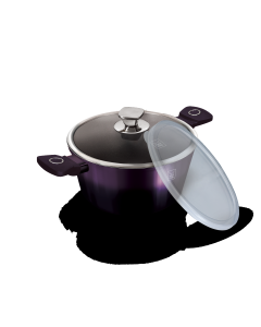 KAUFMAX Šerpa sa poklopcem 28cm purple eclipse collection km-0048 - 425909