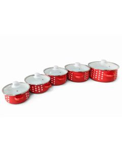 Konig Set emajliranih šerpi KO-5EM