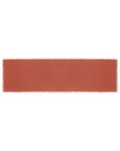 SECRET DE GOURMET Nadstolnjak Maha 38x140cm pamuk terracotta - 188808D