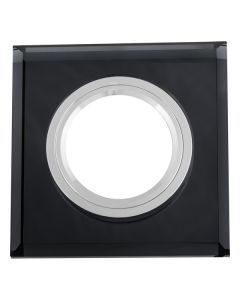 FORMA Staklena rozetna CFR1206 BK, crna