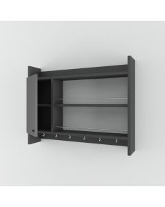 HANAH HOME Kuhinjska polica Knerr Anthracite - 189407-1