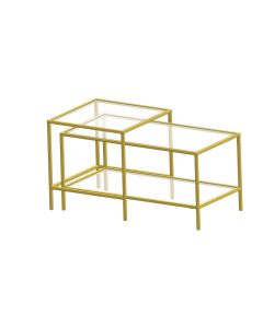 HANAH HOME Set klub stolova Sevay, zlatna