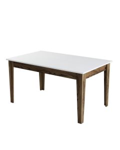 HANAH HOME Trpezarijski sto Milan 514 Walnut White - 189970