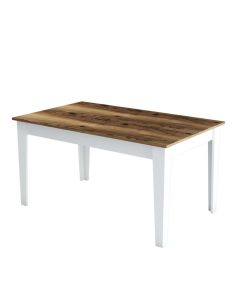 HANAH HOME Trpezarijski sto Milan 520 Walnut White - 189973
