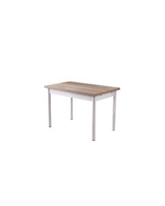 HANAH HOME Trpezarijski produživi sto Polo - 1302, bela/braon