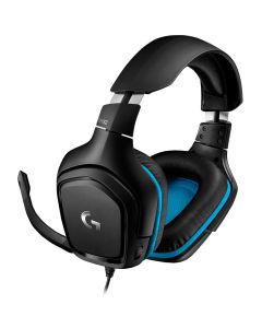 LOGITECH G432 7.1 Surround Sound Wired Gaming Headset - LEATHERETTE - USB - EMEA - 981-000770