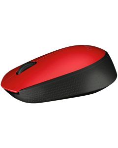 LOGITECH Wireless Mouse M171 - EMEA -  RED - 910-004641