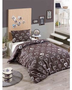L`ESSENTIEL MAISON Posteljina 140x200 cm Amaour Brown - 190958
