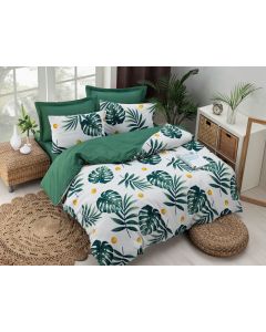 L`ESSENTIEL MAISON Komplet posteljina 135x200 cm Monstera Green - 190994