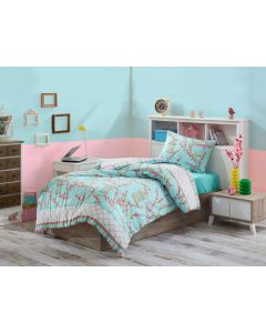 L`ESSENTIEL MAISON Komplet posteljina 135x200 cm Birdcage Turquoise - 190999