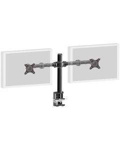 Simple and functional dual desktop arm - DS1002C-B1