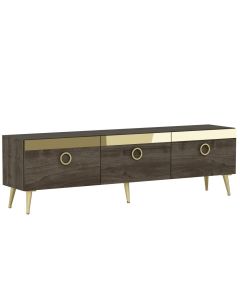 HANAH HOME TV polica Safar Walnut - 191153