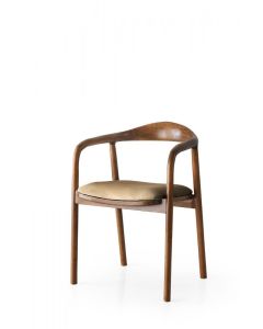 HANAH HOME Set trpezarijskih stolica PA - 023, braon/krem