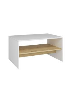 HANAH HOME Sto za dnevnu sobu Apollon White Sapphire Oak - 191228